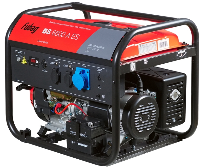 Бензиновый генератор Fubag BS 6600 A ES