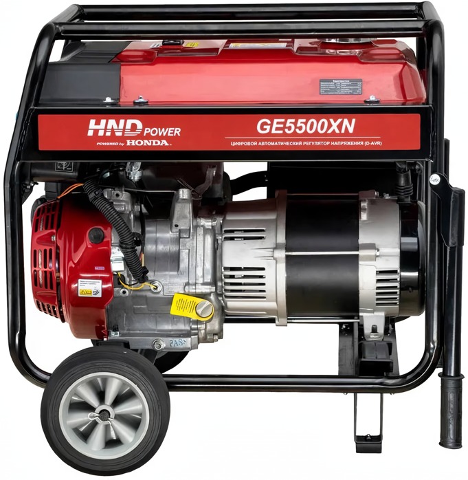 Бензиновый генератор HND GE 5500 XN