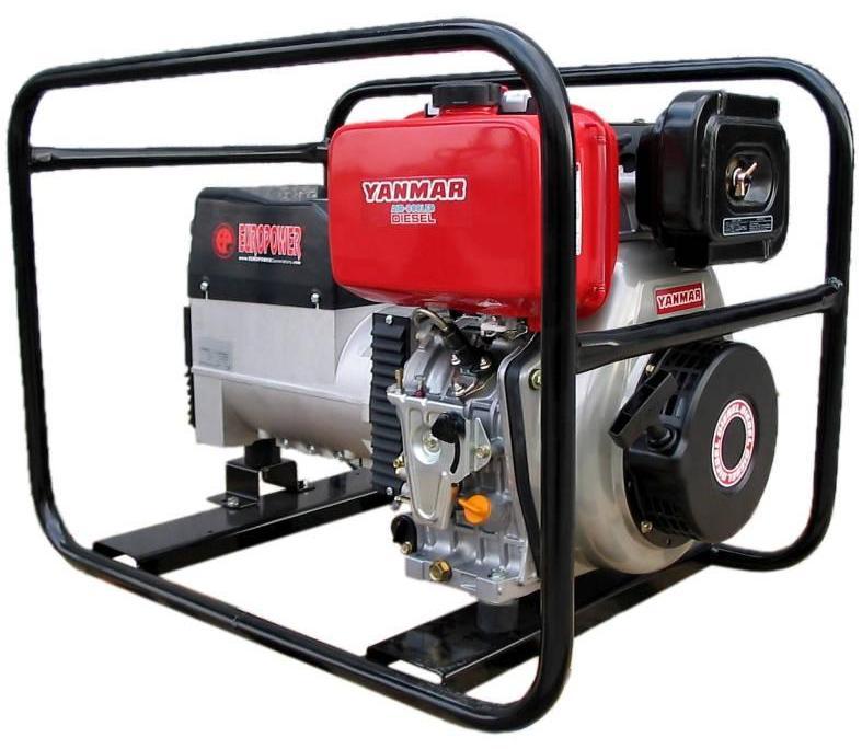 Дизельный генератор EUROPOWER EP 180 DX2E DC