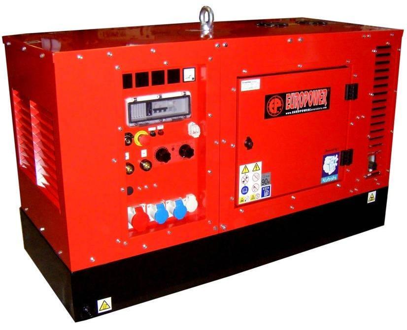 Дизельный генератор EUROPOWER EPS 400 DXE DC