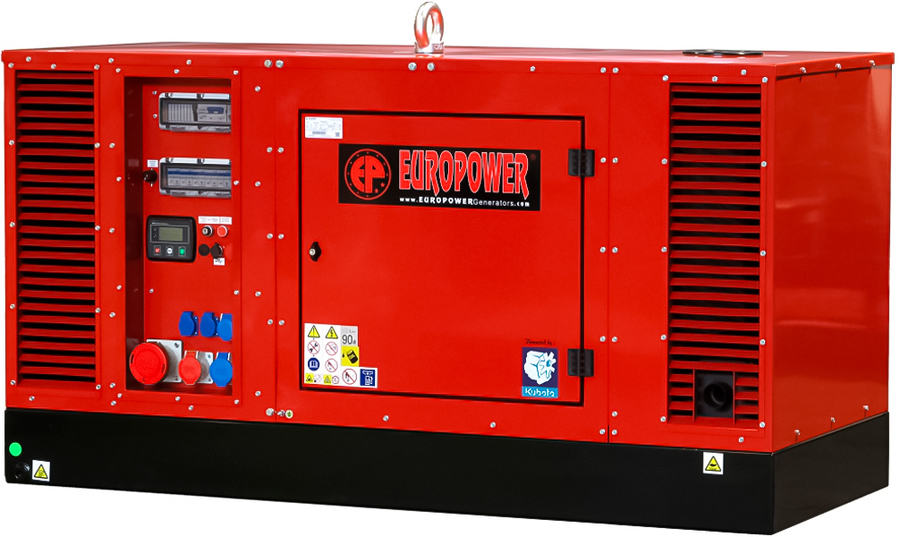 Дизельный генератор EUROPOWER EPS 44TDE с подогревом охлажд. жидк.