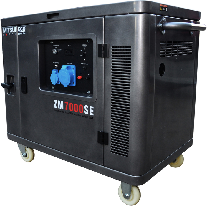 Бензиновый генератор Mitsui Power Eco ZM 7000 SE
