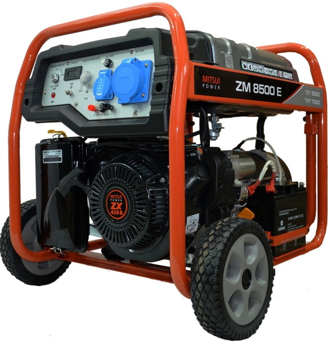Бензиновый генератор Mitsui Power Eco ZM 8500 E
