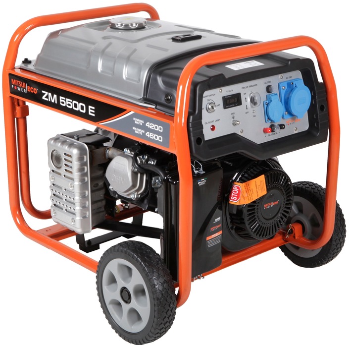 Бензиновый генератор Mitsui Power Eco ZM 5500 E