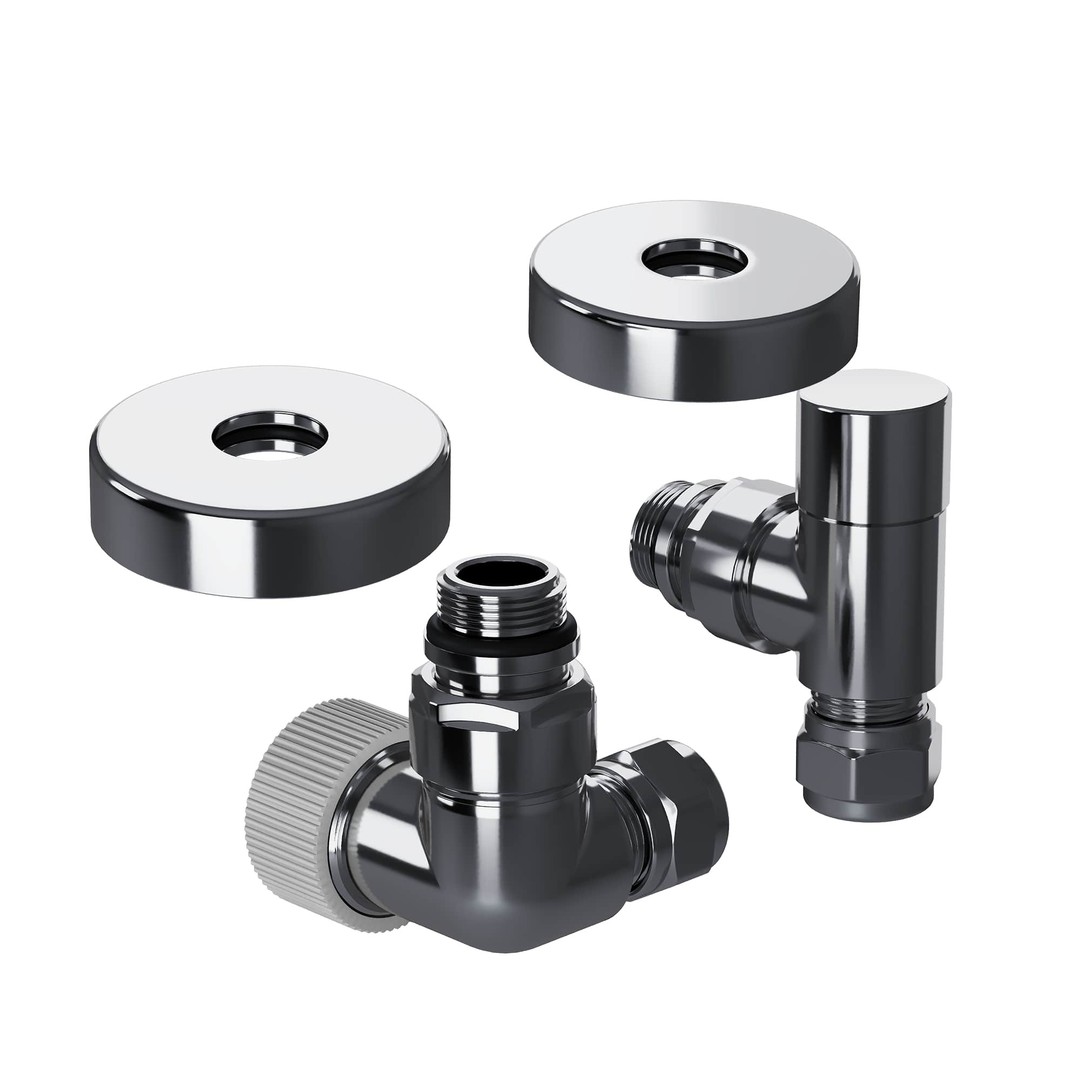 Набор термостатический Royal Thermo DESIGN PRO трехосевой М30х1,5 1/2 (хром)