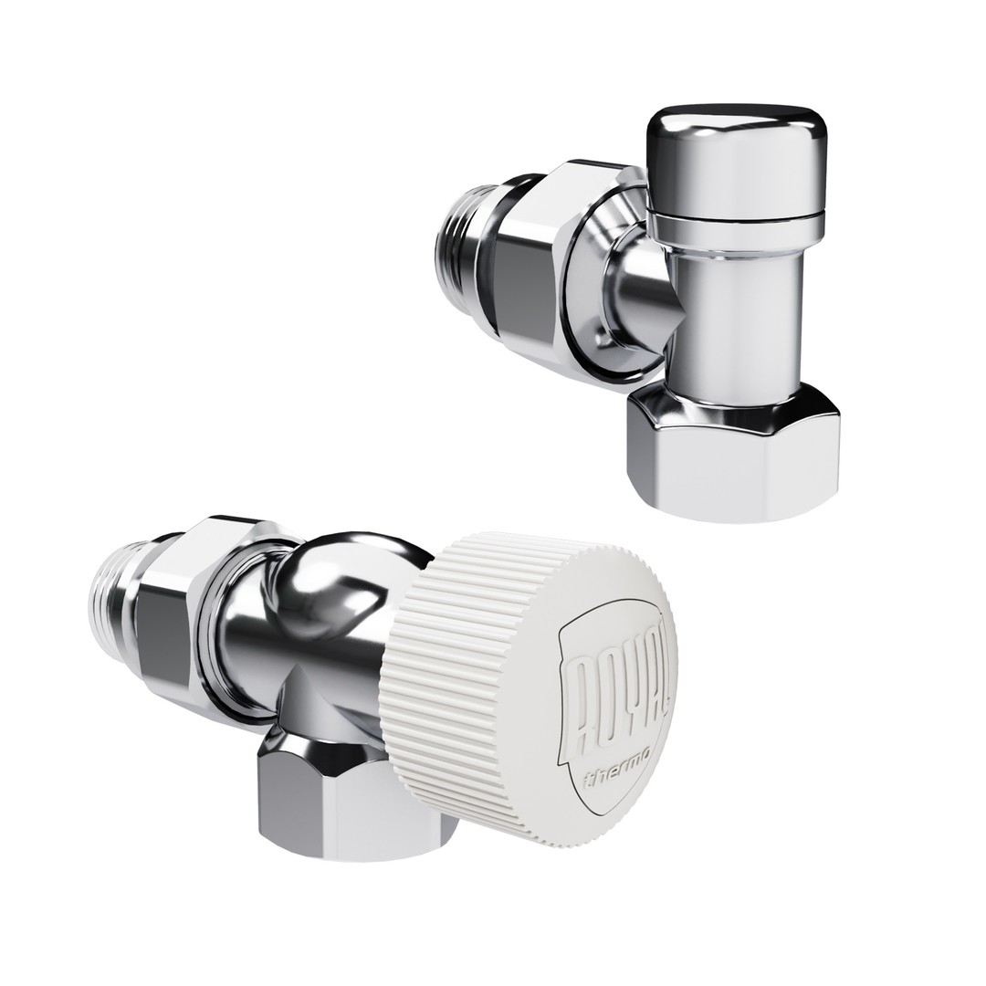 Набор термостатический Royal Thermo DESIGN осевой М30х1,5 1/2 (хром)