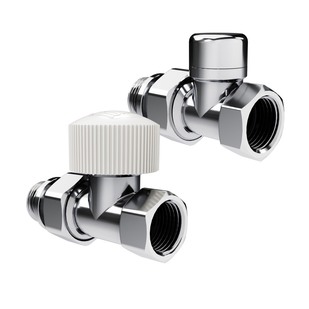 Набор термостатический Royal Thermo DESIGN прямой М30х1,5 1/2 (хром)