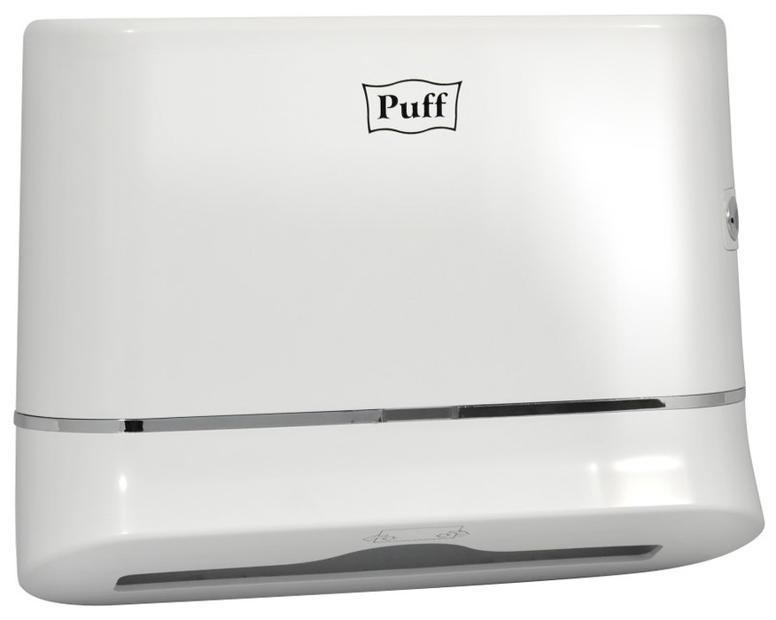 Диспенсер для бумажных полотенец Puff 5135, белый