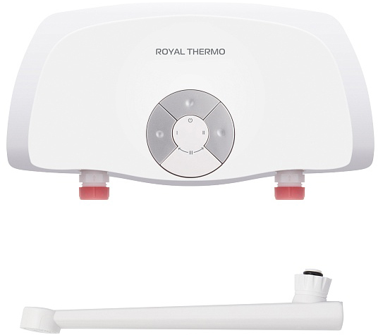 Электрический проточный водонагреватель 3,5 кВт Royal Thermo Smartfix T (3,5 kW) - кран