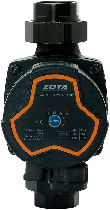 Циркуляционный насос Zota EcoRING III 25-75 130