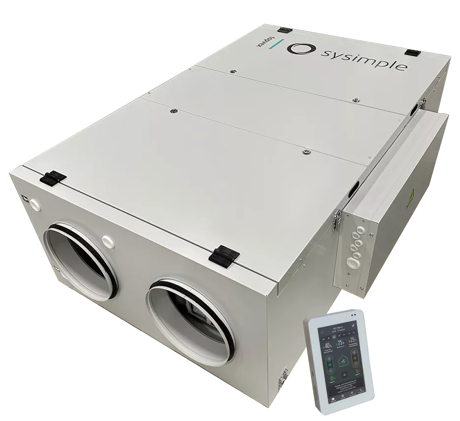 Приточно-вытяжная установка Sysimple Topvex FR06 HWL-L