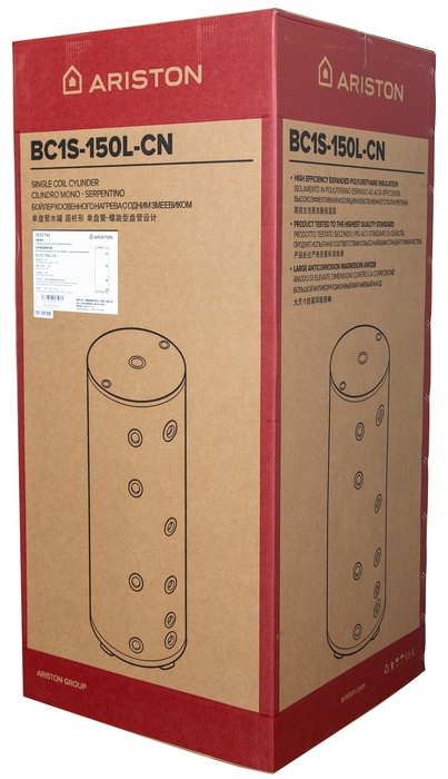 Бойлер косвенного нагрева Ariston BC1S-150L-CN