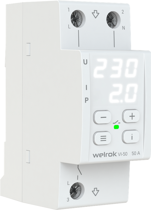 Реле напряжения Welrok VI-50