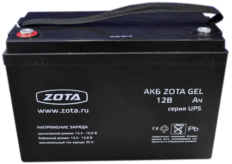 Аксессуар для отопления Zota GEL 100-12