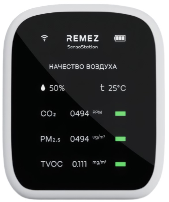 Выносная станция контроля качества воздуха Remez RMC-SS
