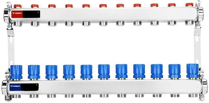 Для отопления VARMEGA VM15511 1", 11 x 3/4"EK