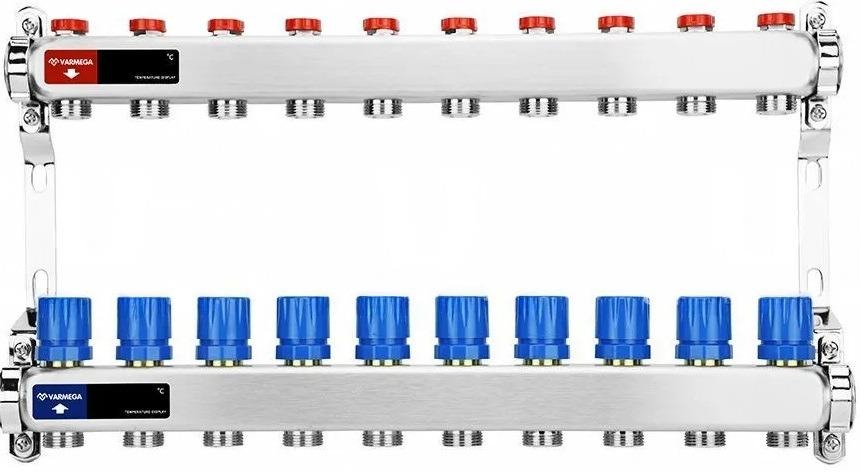 Для отопления VARMEGA VM15510 1", 10 x 3/4"EK