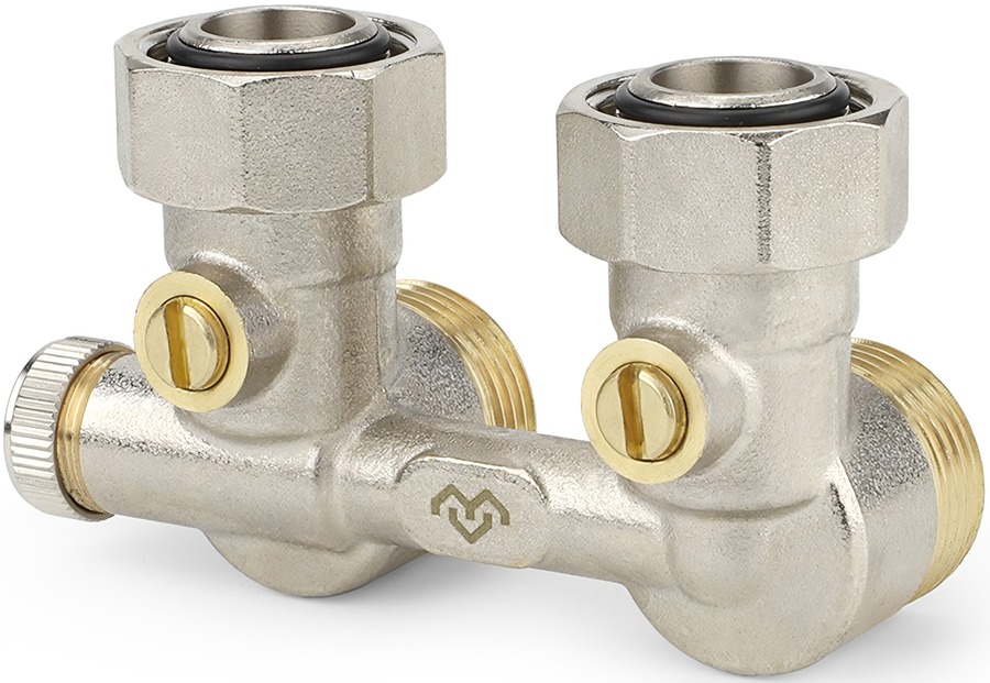 Двухтрубный узел нижнего подключения VARMEGA VM13801 3/4EKх3/4EK