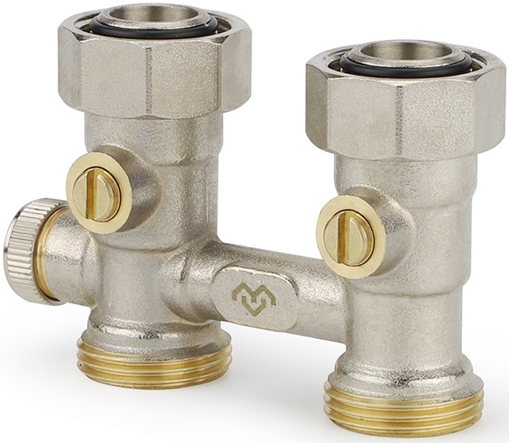 Двухтрубный узел нижнего подключения VARMEGA VM13851 3/4EKх3/4EK
