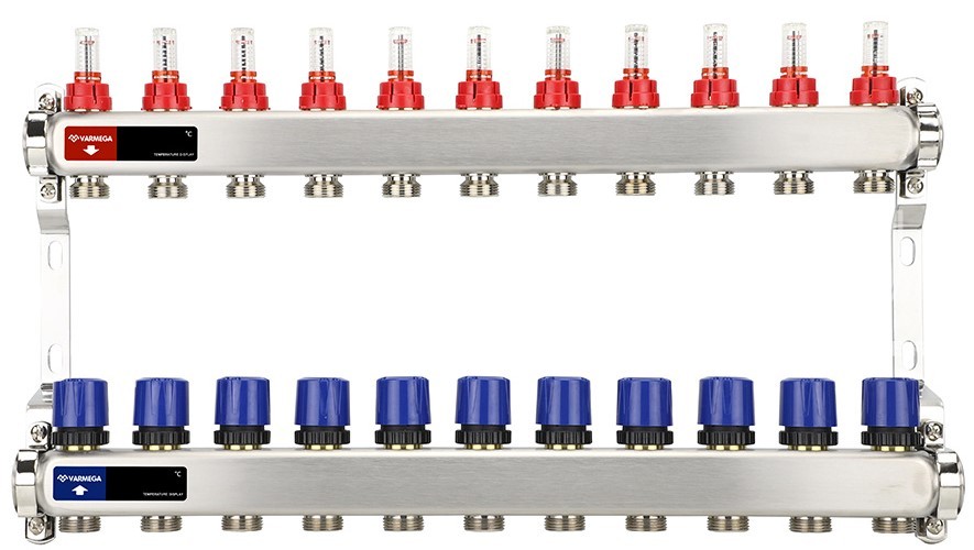Для отопления VARMEGA VM15111 1", 11 x 3/4"EK