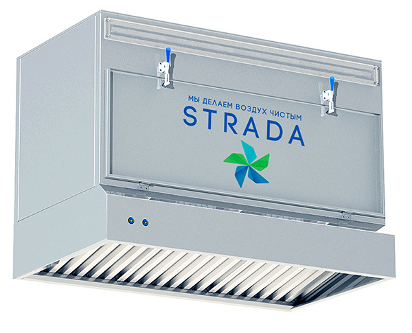 Вытяжной зонт-рециркулятор STRADA ЗОНТ 3.0 Тип 3