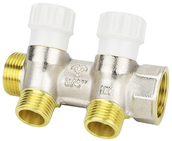 Коллектор для водоснабжения VARMEGA VM14702 3/4" х 1/2" - 2