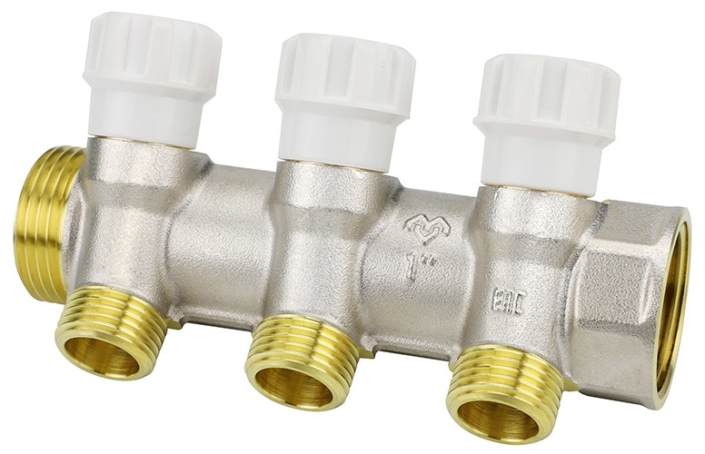 Коллектор для водоснабжения VARMEGA VM14733 1" х 3/4"ЕК - 3