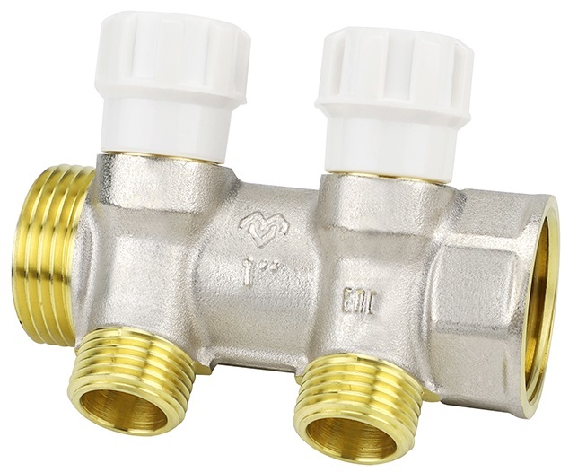 Коллектор для водоснабжения VARMEGA VM14732 1" х 3/4"ЕК - 2