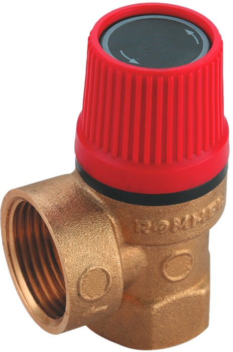 Предохранительный клапан Rommer 3 бар 1/2x3/4 (RVS-0001-003015)