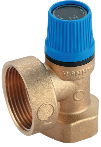 Предохранительный клапан Rommer 6 бар 1х1 1/4 (RVS-0003-006025)