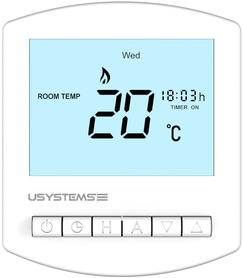 Термостат для котла USYSTEMS TW-6 с датчиком пола '1С