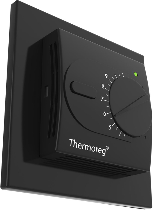 Терморегулятор для теплого пола Thermo Thermoreg TI-200 Design Black