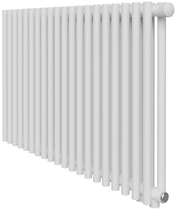 Радиатор отопления Royal Thermo Shift R22 VC2050 - 16 секц. RAL9016, нижнее 1/2