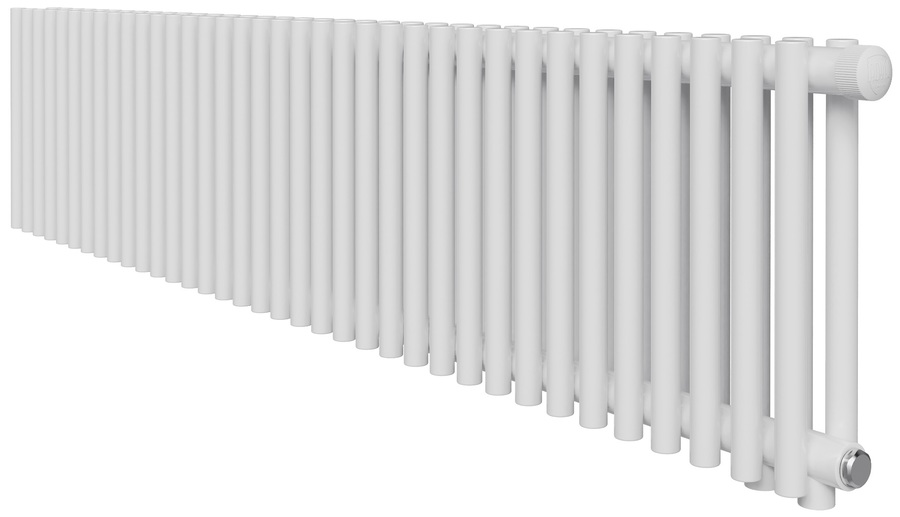 Радиатор отопления Royal Thermo Shift R22 VC2030 - 42 секц. RAL9016, нижнее 1/2