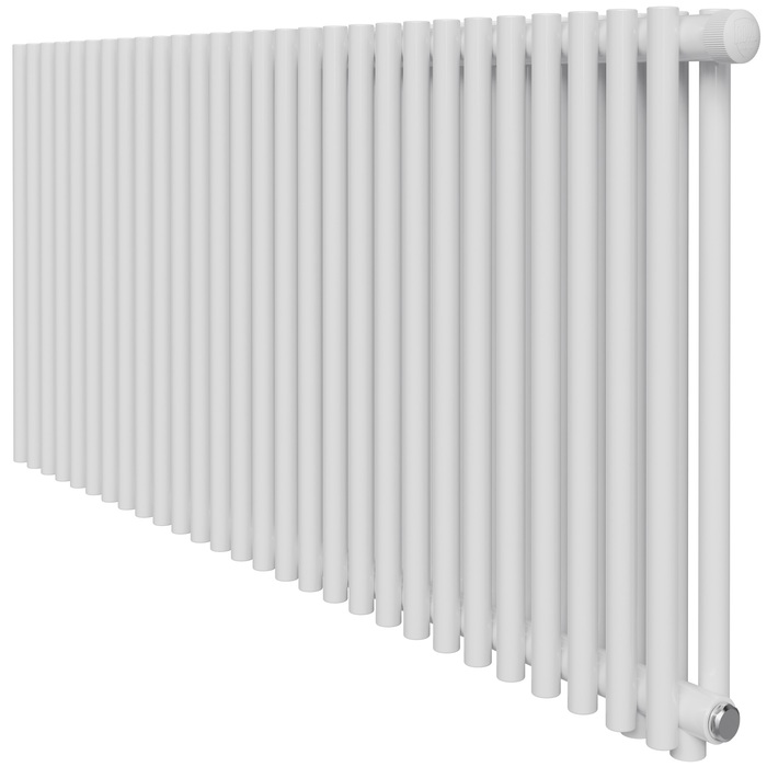 Радиатор отопления Royal Thermo Shift R22 VC2050 - 32 секц. RAL9016, нижнее 1/2