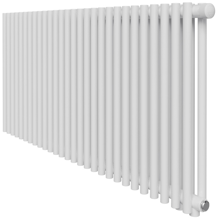 Радиатор отопления Royal Thermo Shift R22 VC2050 - 24 секц. RAL9016, нижнее 1/2