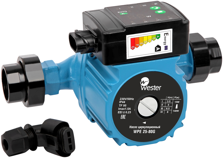 Циркуляционный насос Wester WPE 25-80G