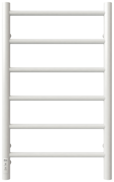 Электрический полотенцесушитель GROIS Laura GR-131 400x 700 П6 RAL9003 L