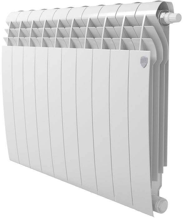 Биметаллический радиатор Royal Thermo BiLiner 500 Bianco Traffico VR80 - 10 секц.