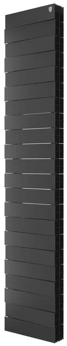 Биметаллический радиатор Royal Thermo PianoForte Tower 300 Noir Sable - 22 секц.