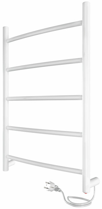 Электрический полотенцесушитель лесенка INDIGO Arc б/п (el) 60/40 Белый матовый