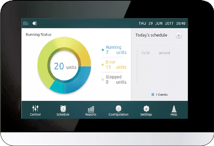 Аксессуар для кондиционеров Systemair SYS CWC TOUCH 6.2