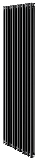 Радиатор отопления Royal Thermo Insignia C2180 - 12 секц. RAL9005m, боковое 1/2