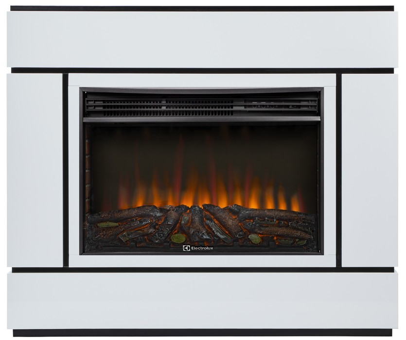 Электрокамин Electrolux EFP/P-3020LS N с порталом Firelight Lacado 30 белый