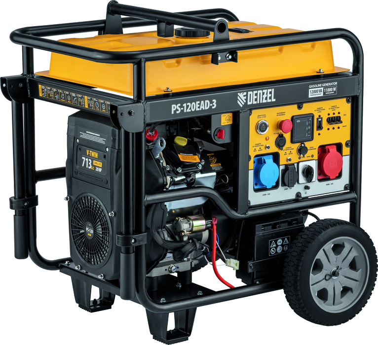 Бензиновый генератор DENZEL PS-120EAD-3