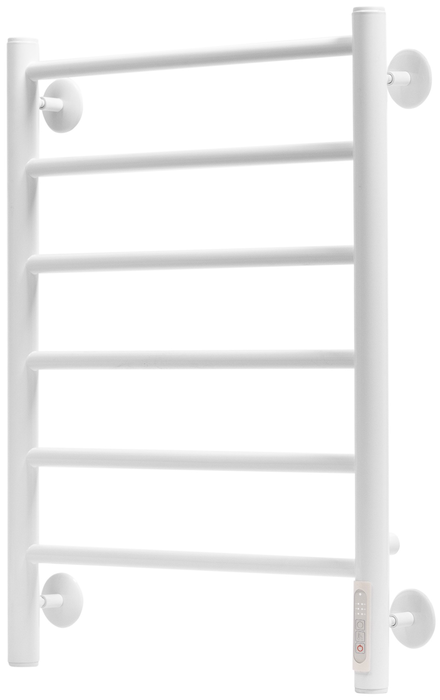Электрический полотенцесушитель лесенка Royal Thermo Classic white П6 450х650 электро (встроен. диммер)