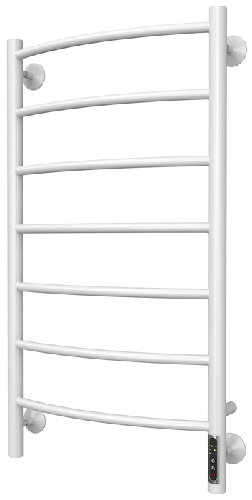 Электрический полотенцесушитель лесенка Royal Thermo Classic white П7 500х800 электро (встроен. диммер)
