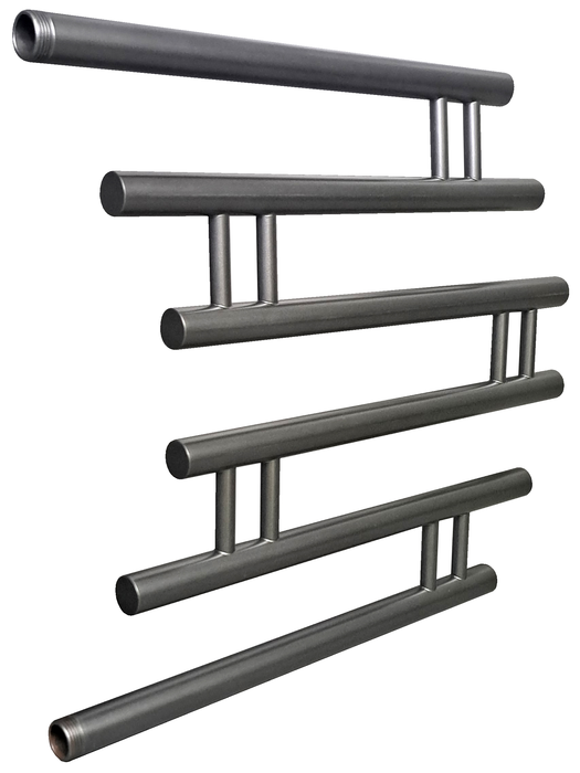 Водяной полотенцесушитель фокстрот INDIGO Zip б/п (н.р.1) 50/50 Graphite Metallic