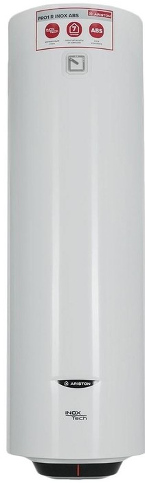 Уцененный электрический накопительный водонагреватель Ariston PRO1 R INOX ABS 80 V SLIM 2K уцененный