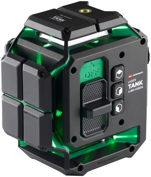 Лазерный уровень ADA LaserTANK 4-360 GREEN Basic Edition
